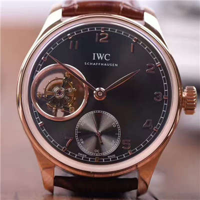 【YL Factory 一比一高仿手表】最高品质 IWC 葡萄牙系列IW546301、IW546304九字位真 Tourbillon  wrist watch 