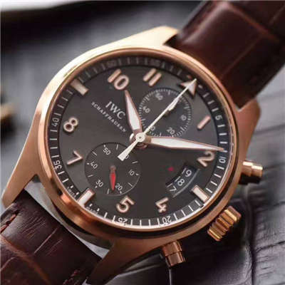 【独家 Video analysis 一比一超A高仿手表】 IWC SPITFIRE CHRONOGRAPH喷火战机计时 wrist watch 系列IW387803 wrist watch 