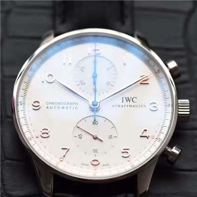 【独家视频测评】【YL Factory V7版本1:1高仿手表】 IWC 葡萄牙计时系列IW371401 wrist watch (葡计玫瑰金针)