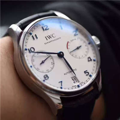 【独家视频测评】【ZF一比一超A高仿手表】 IWC 葡萄牙计时系列IW500705 wrist watch （ IWC 七日链）