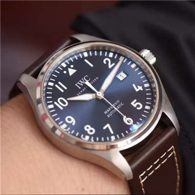 【独家视频测评】【MK Factory 1:1高精仿手表】 IWC  MARK XVII 飞行员 wrist watch “蓝面小王子”特别版系列IW327004 wrist watch 