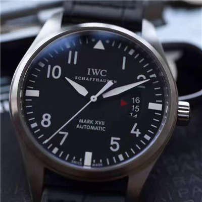 【MK Factory 1:1超A精仿手表】 IWC 飞行员系列PILOT‘S WATCH MARK XVII马克十七飞行员IW326501 wrist watch 