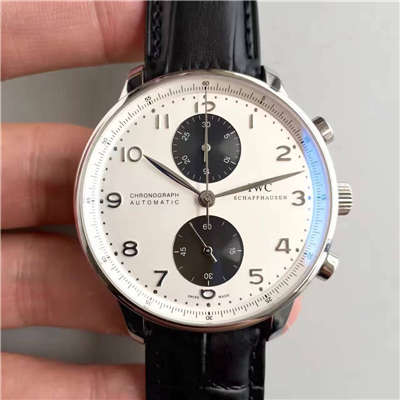 【ZF Factory 1:1超A高精仿手表】 IWC 葡萄牙计时系列CHRONOGRAPH计时IW371411 wrist watch 