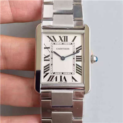 【K11 Factory 一比一超A高仿手表】 Cartier  Tank坦克系列 W5200013(大号)、WSTA0005 (小号)女士 wrist watch 