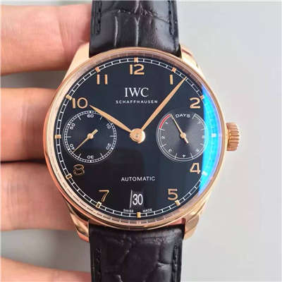 【ZF Factory 超A精仿1:1高仿手表】 IWC 葡萄牙系列《 IWC 七日链》IW500125 wrist watch 