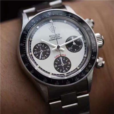 【独家视频测评一比一超A高仿手表】Rolex Paul Newman Daytona余文乐同款 Rolex 保罗.纽曼复古 Ditongna 