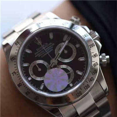 【实拍图鉴赏】JF Factory 一比一复刻高仿手表之 Rolex  Cosmograph Daytona  Ditongna 系列116520-78590 男表