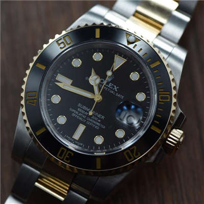 【视频解析】N Factory V7版1:1复刻高仿手表之 Rolex  Submariner 型116612-LN-97203《18K真金版》