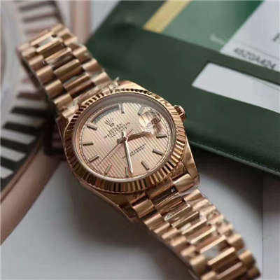 【独家视频测评EW Factory 一比一超A高仿手表】 Rolex  Day-Date 型系列228235-83415 wrist watch 