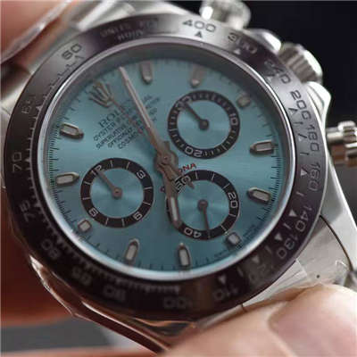 【独家视频测评一比一超A高仿手表】 Rolex  Cosmograph Daytona  Ditongna 系列116506-78596冰蓝 Ditongna  wrist watch 