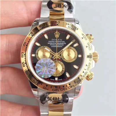 【JF Factory 1:1超A高仿手表】 Rolex  Cosmograph Daytona  Ditongna 系列116503金盘男士机械 wrist watch 