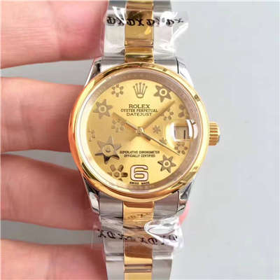 【台湾 Factory 超A高精仿手表】 Rolex  女装  Datejust 31系列178243-72163 wrist watch  