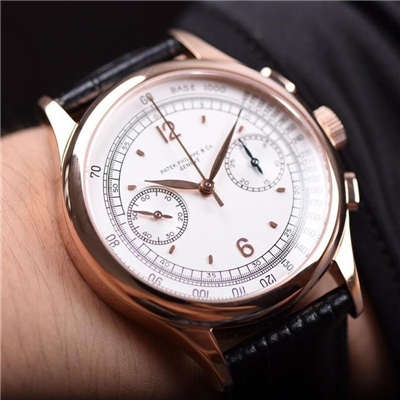 【独家视频测评1:1超A高仿手表】 PATEK PHILIPPE 复杂功能计时系列5170R-001 wrist watch 