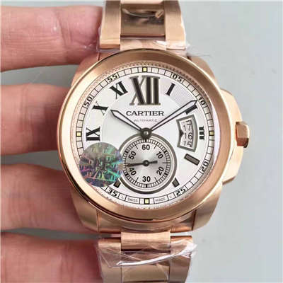 【JF1:1超A高仿手表】 Cartier  CALIBRE DE  Cartier  系列W7100018 wrist watch 