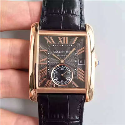 【JF Factory 一比一复刻高仿手表】 Cartier  英式Tank MC坦克系列终极版本 W5330002 wrist watch 