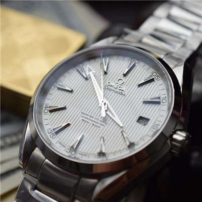 【独家视频测评KW Factory 1:1高仿手表】OMEGA Seamaster 系列AQUA TERRA 150米系列231.10.42.21.02.003 wrist watch 