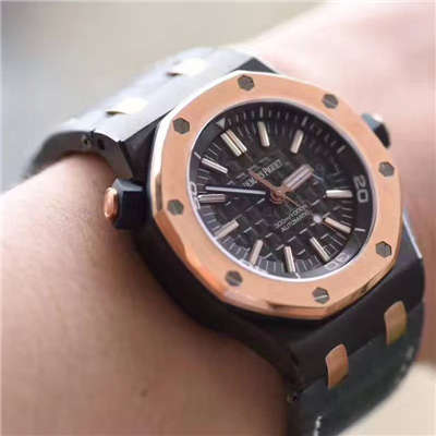 【JF Factory 一比一高仿手表】APAudemars Piguet 皇家橡树15703系列 马会女皇杯男表《真皮 watchband  》