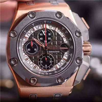 【独家 Video analysis JF Factory 一比一复刻高仿手表】Audemars Piguet 舒马赫限量版26568OM.OO.A004CA.01男表