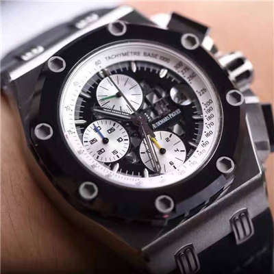 【独家视频测评JF Factory 1:1超A高仿手表】Audemars Piguet BR2 Royal Oak Offshore 系列26078IO.OO.D001VS.01男表