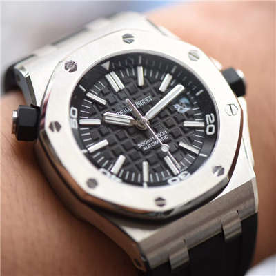 【独家视频测评JF一比一超A高仿手表】Audemars Piguet  Royal Oak Offshore 系列15710ST.OO.A002CA.01 wrist watch 