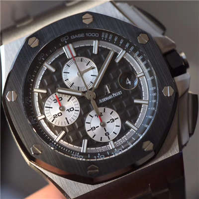 【JF Factory 一比一超A高仿手表】Audemars Piguet  Royal Oak Offshore 系列26400IO.OO.A004CA.01 wrist watch 