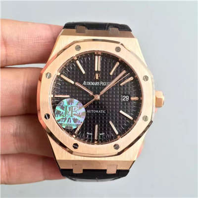 【JF Factory 1:1高精仿Audemars Piguet 手表】Audemars Piguet 皇家橡树系列15450OR.OO.D002CR.01女表