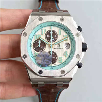 【JF Factory 1:1高精仿手表】Audemars Piguet AP皇家橡树离岸系列蒙托克高速公路限量版26187ST.OO.D801CR.01男表