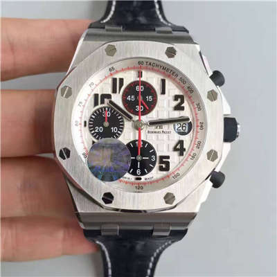 【JF Factory 一比一高精仿手表】Audemars Piguet  Royal Oak Offshore 系列《熊猫》26170ST.OO.D101CR.02 wrist watch 