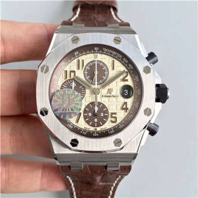 【JF Factory 一比一高仿手表】Audemars Piguet  Royal Oak Offshore 系列26470ST.OO.A801CR.01 wrist watch 