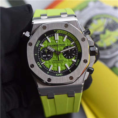 【JF Factory 一比一复刻高仿手表】Audemars Piguet  Royal Oak Offshore 系列26703ST.OO.A038CA.01《青苹果》男士机械手表