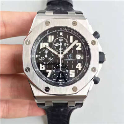 【JF Factory 1:1复刻高仿手表】Audemars Piguet  Royal Oak Offshore 系列26170ST.OO.D101CR.03 wrist watch 