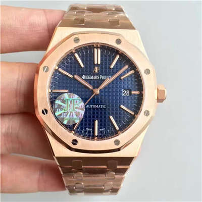 【JF Factory 超A高仿手表】Audemars Piguet 皇家橡树系列15400OR.OO.1220OR.03 wrist watch 