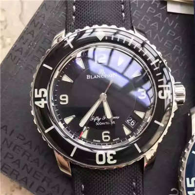 【N Factory 神器】复刻高仿Blancpain blancpain  Fifty Fathoms 系列5015-1130-52 自动机械男士 wrist watch 