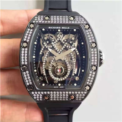 【KV一比一超A精仿手表】RICHARD MILLE  女士系列RM 19-01 TOURBILLON NATALIE PORTMAN wrist watch 