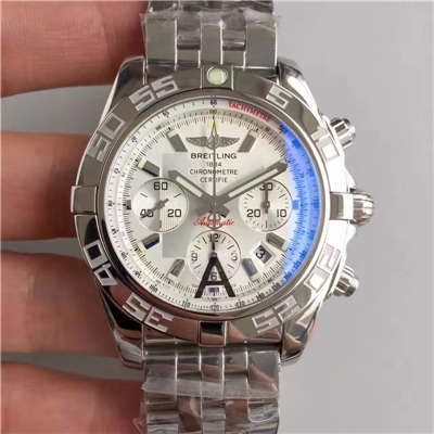 【JF Factory 1:1超A复刻手表】 Breitling 机械计时高仿AB011012/G684(Barenia精钢 watchband  ) wrist watch 