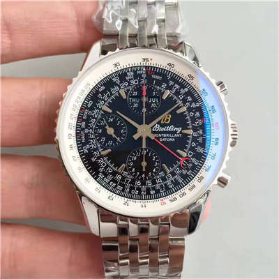 【JF一比一 top 复刻手表】 Breitling 蒙柏朗计时系列A2133012-B571黑盘 wrist watch 