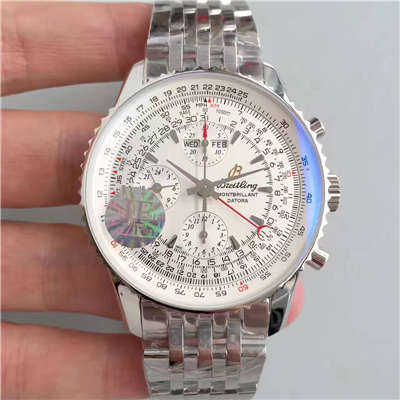 【JF一比一高仿手表】 Breitling 蒙柏朗计时系列A2133012-B571白盘 wrist watch 