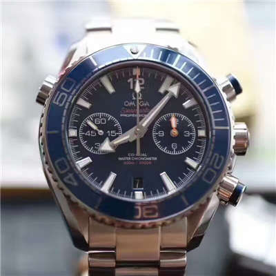 【视频测评OM Factory 一比一超A高仿手表】OMEGA Seamaster 系列215.30.46.51.03.001 wrist watch 