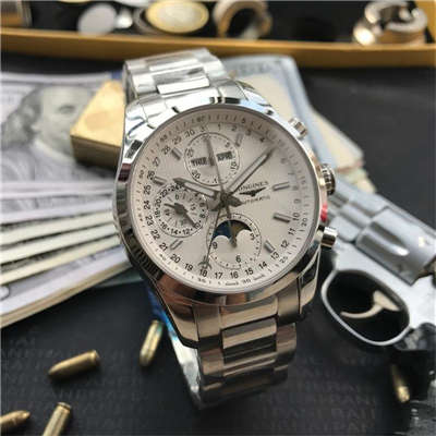 【 Video analysis YL Factory 1:1超A高精仿手表】 Longines 康铂系列月相 wrist watch L2.798.4.72.6