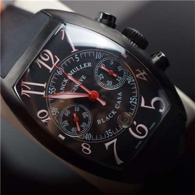 【V6 Factory 超A精仿手表】Franck MullerCASABLANCA系列8885 C CC DT NR 红色时标 wrist watch 