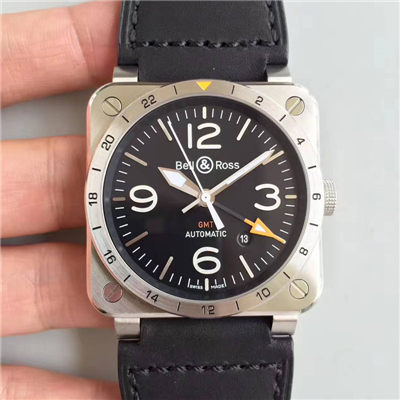 【BR Factory 一比一超A高仿手表】 Bell & Ross AVIATION系列BR 03-93 GMT wrist watch 