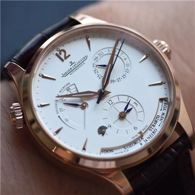 【TW一比一超A高仿手表】 Jaeger-LeCoultre 大师 MASTER CONTROL系列Q1422521双时区 wrist watch 