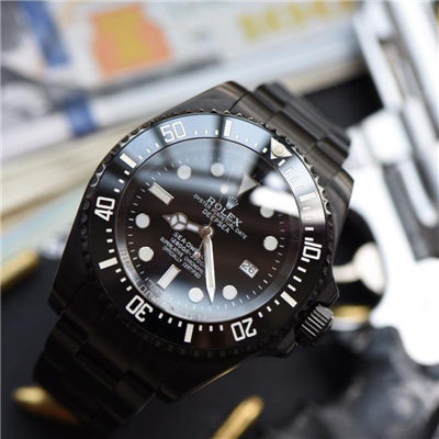 【实拍图鉴赏】N Factory  Rolex 黑鬼王、45MM直径、蓝宝石镜面、 Composite 表圈！N Factory 出品，必是精品！