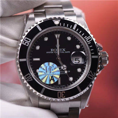 【JF Factory 一比一超A高仿手表】 Rolex  Submariner 型系列16610LV第四代老款 Submariner 