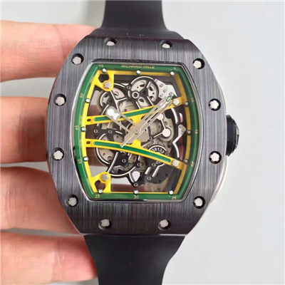 【KV Factory 一比一 top 精仿手表】 RICHARD MILLE 男士系列RM 61-01 YOHAN BLAKE wrist watch 