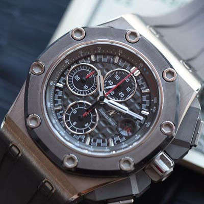 【独家 Video analysis JF Factory 1:1 top 复刻高仿手表】Audemars Piguet 舒马赫特别版本26568IM.OO.A004CA.01男表