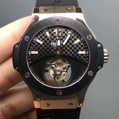 【V6 Factory  top  Tourbillon  Movement 】HUBLOT 《恒宝》 big bang BIG BANG系列305.pm.131.rx机械 wrist watch 