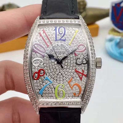 台湾TV新品 满天星女表  Franck Muller 1:1 酒桶表之王 Franck Muller