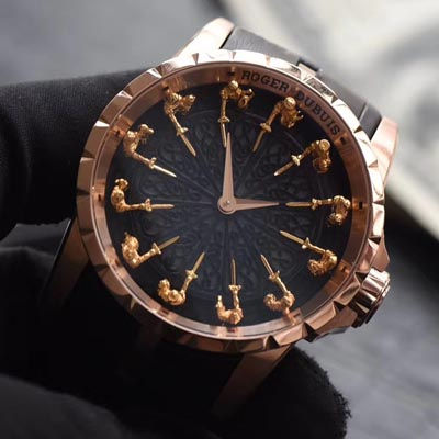 【独家 Video analysis ZZ一比一高仿手表】Roger DubuisEXCALIBUR（王者系列圆桌12骑士）系列RDDBEX0495、RDDBEX0398、RDDBEX0511 wrist watch 