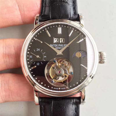 【BM一比一超A高仿手表】 PATEK PHILIPPE 大日历月相 Tourbillon  wrist watch 